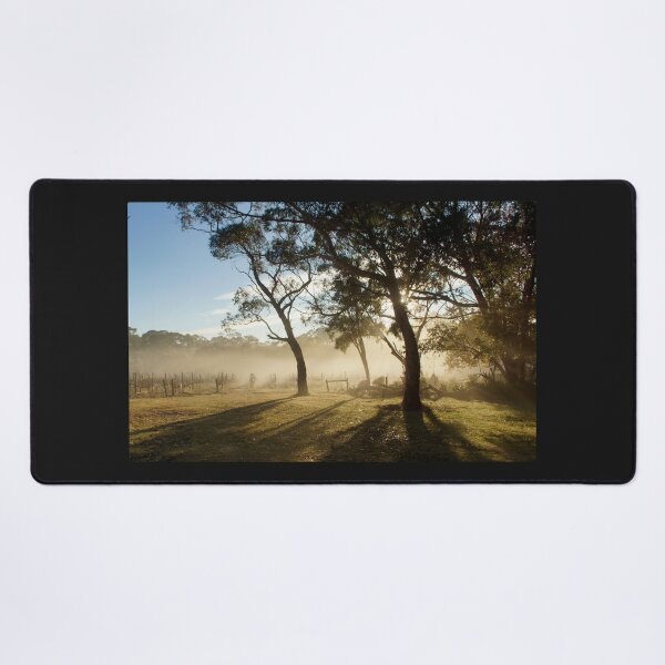 Item preview, Morning light with Mist at Magpie Springs Adelaide Artist Avril Thomas designed and sold by AvrilThomasart.