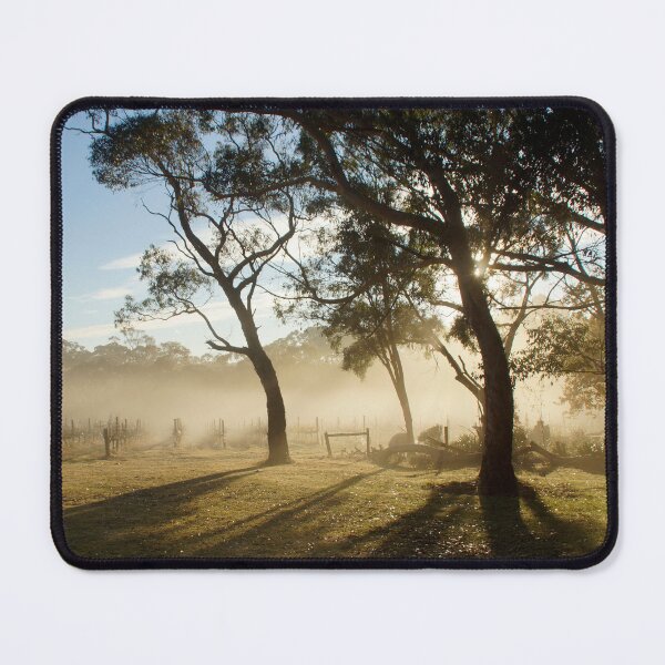 Item preview, Morning light with Mist at Magpie Springs Adelaide Artist Avril Thomas designed and sold by AvrilThomasart.