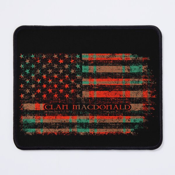 Item preview, Clan MacDonald of Sleat Scottish tartan US flag kilt Scotland designed and sold by Clan1093.