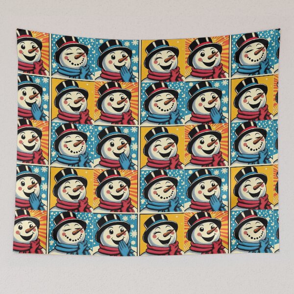 Item preview, Christmas jovial Snowman Seth Pattern,RBCozyHolidays,CozyHolidays designed and sold by Expressions-Sel.