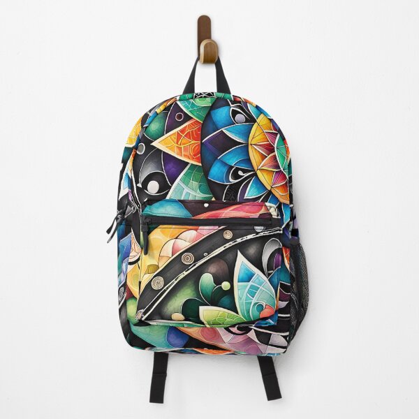 Artikelvorschau, Farbenfrohes abstraktes Mandala entworfen und verkauft von REALDesign-Shop.