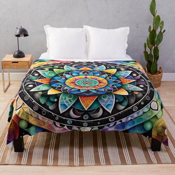 Item preview, Colorful abstract mandala designed and sold by REALDesign-Shop.