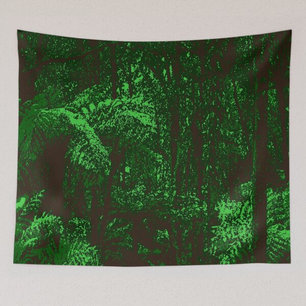 Item preview, Deep Dark Jungle designed and sold by DesignFantazia.
