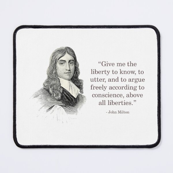 Item preview, John Milton designed and sold by Goobardi.
