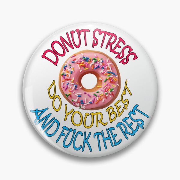 Item preview, Donut Stress; Sweet Word Game; designed and sold by StickerApe.