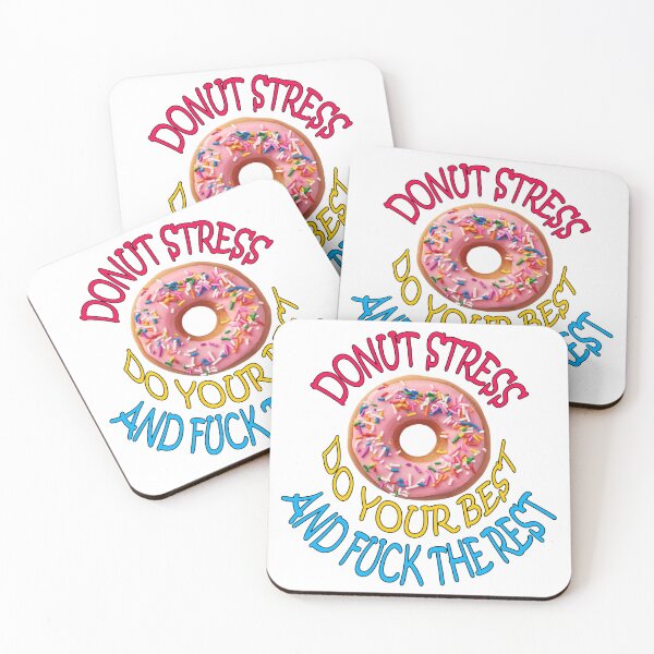 Item preview, Donut Stress; Sweet Word Game; designed and sold by StickerApe.
