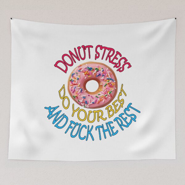 Item preview, Donut Stress; Sweet Word Game; designed and sold by StickerApe.