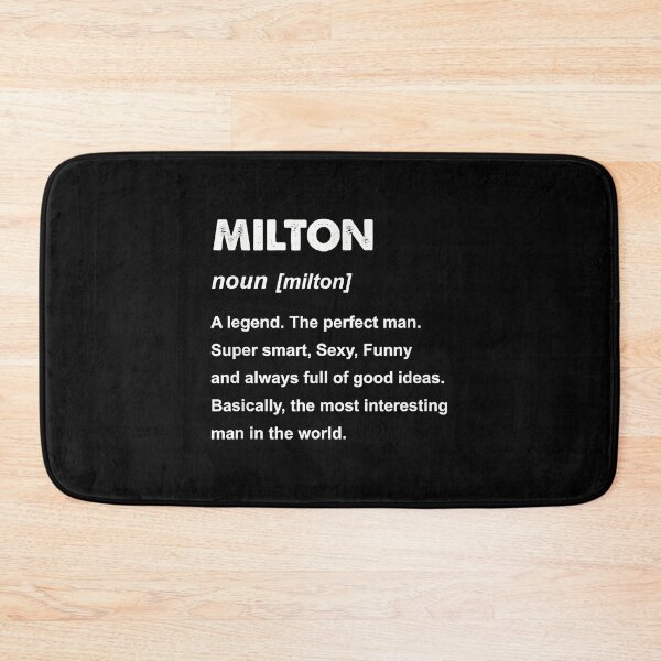 Item preview, John Milton designed and sold by Goobardi.
