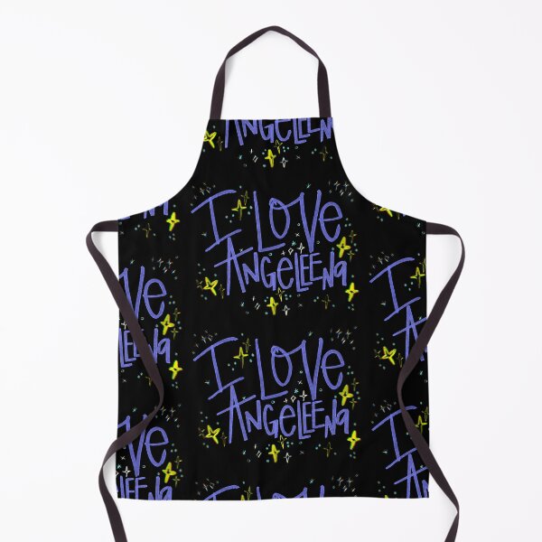 Item preview, I LOVE ANGELEENA CUSTOM NAME PURPLE  designed and sold by GIVENGRACE.ART.