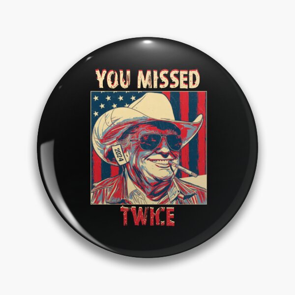 Item preview, Donald Trump You missed Twice  designed and sold by Bjammer.