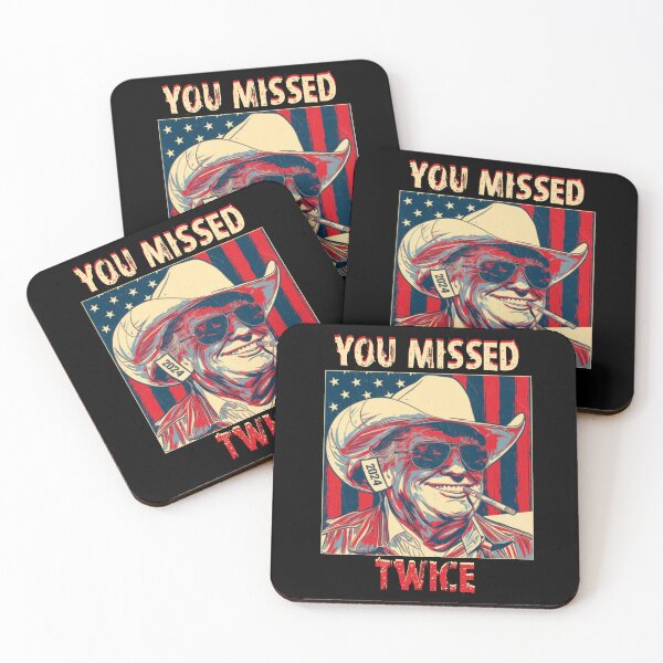 Item preview, Donald Trump You missed Twice  designed and sold by Bjammer.