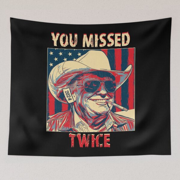 Item preview, Donald Trump You missed Twice  designed and sold by Bjammer.
