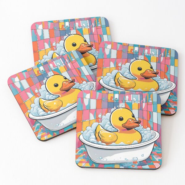 Item preview, Vibrant Rubber Ducky designed and sold by RebeccaReiss.