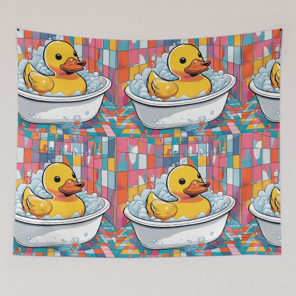 Item preview, Vibrant Rubber Ducky designed and sold by RebeccaReiss.