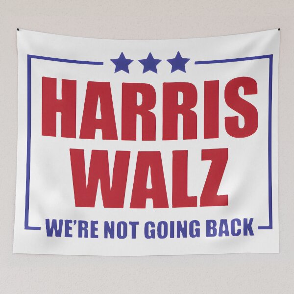 Item preview, Harris Walz We're Not Going Back designed and sold by Travelcases.