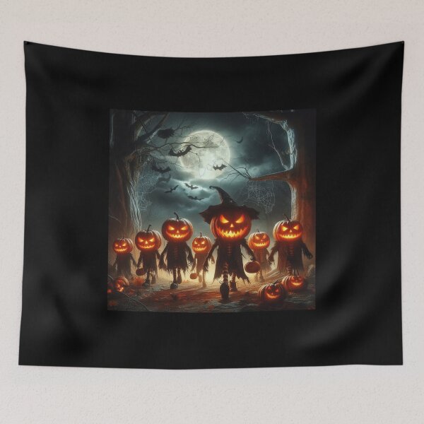 Item preview, October is the Time for a Visit from the Pumpkin People  designed and sold by CarolM.