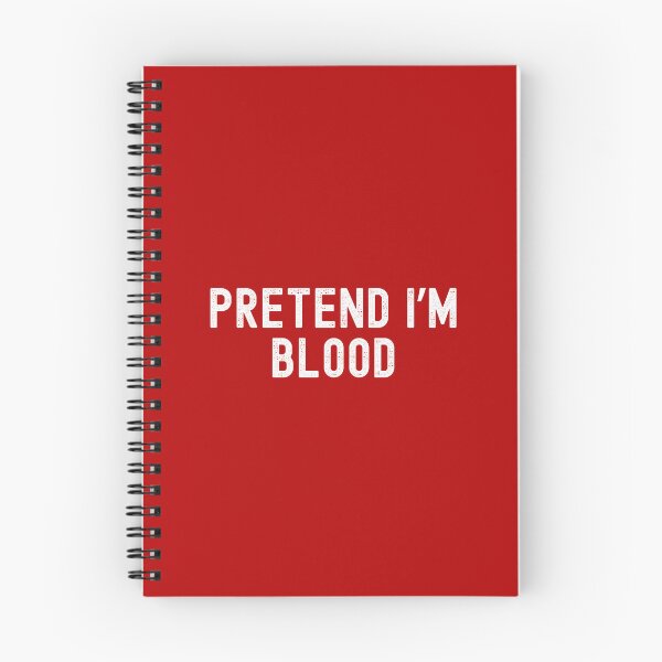 Item preview, Pretend I'm Blood | Easy Halloween Costume | Lazy Halloween Costume | Blood Halloween Costume designed and sold by jadedscientist.