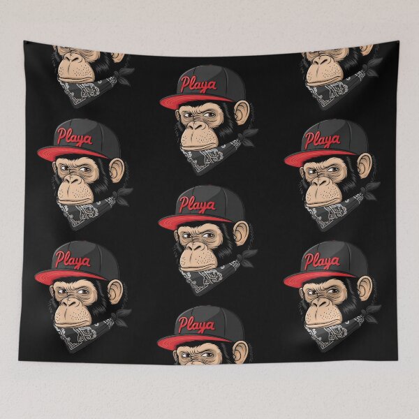 Item preview, Playa Gangster Monkey designed and sold by PlanetMarker.