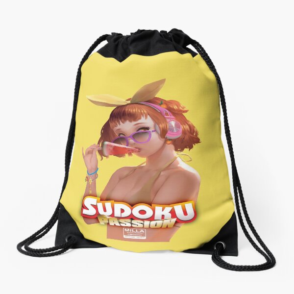 SUDOKU PASSION - Milla Drawstring Bag