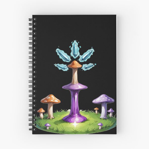 Item preview, Trippy Witchy crystal Magic Mushrooms Alter designed and sold by Arcane  Adorable.