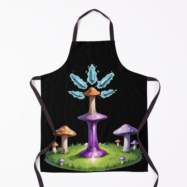 Item preview, Trippy Witchy crystal Magic Mushrooms Alter designed and sold by Arcane Adorable.