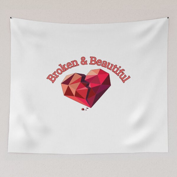 Item preview, Broken and Beautiful Heart Resilience and Strength Art designed and sold by kylmllr101684.