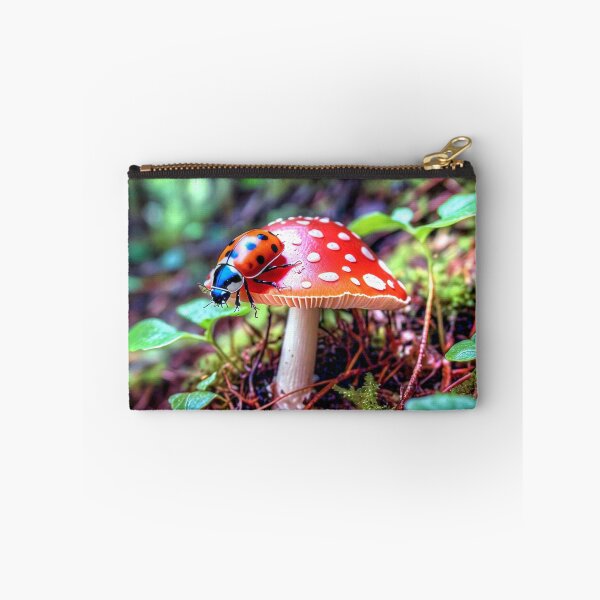Item preview, Ladybug on a mushroom  designed and sold by Savannah Gibbs.