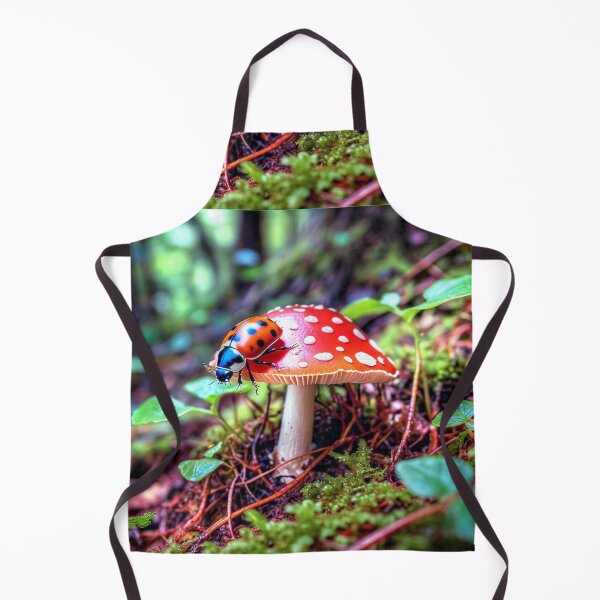 Item preview, Ladybug on a mushroom  designed and sold by Savannah Gibbs.