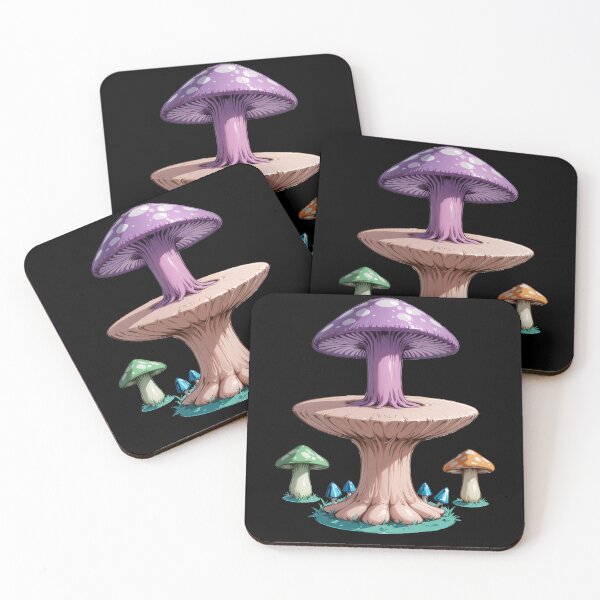 Item preview, Trippy Witchy crystal Magic Mushrooms Alter designed and sold by Arcane  Adorable.