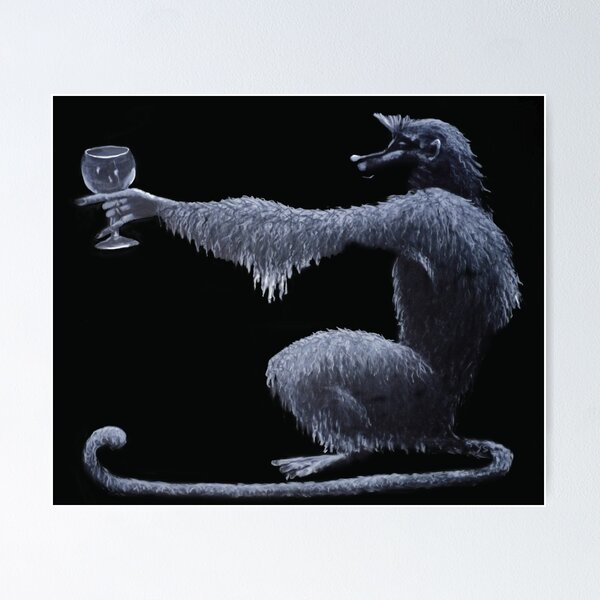 Cheers by Adelaide Artist Avril Thomas Poster