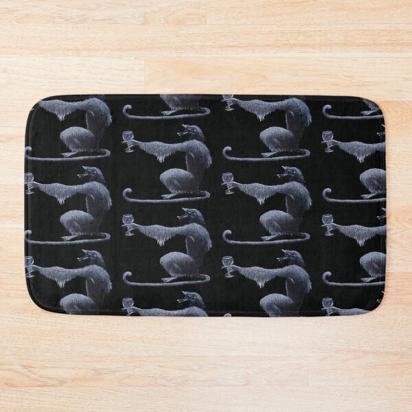 Cheers by Adelaide Artist Avril Thomas Bath Mat