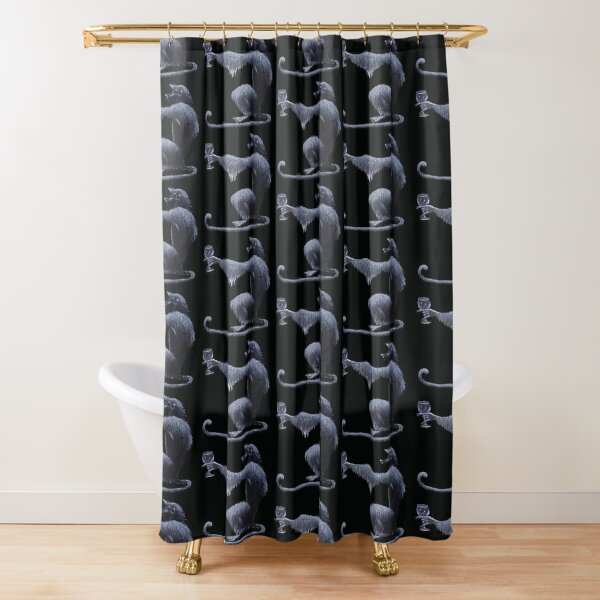 Cheers by Adelaide Artist Avril Thomas Shower Curtain