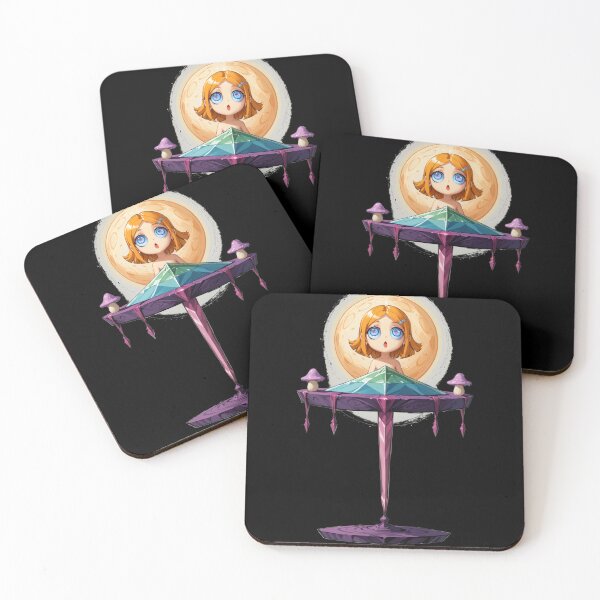 Item preview, Trippy Witchy crystal Magic Mushrooms Alter designed and sold by Arcane  Adorable.