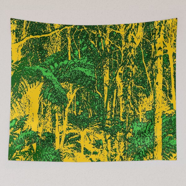 Item preview, Yellow Jungle designed and sold by DesignFantazia.