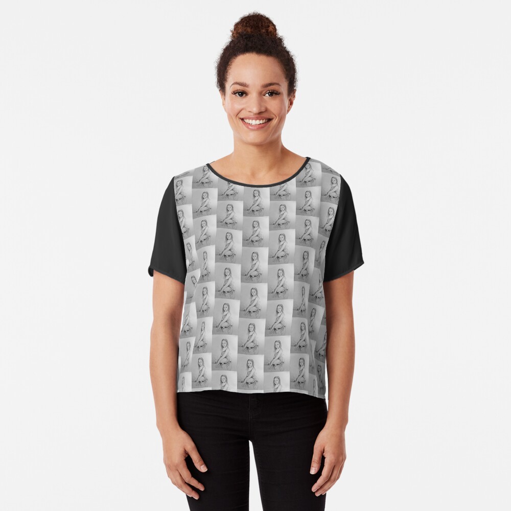 Item preview, Chiffon Top designed and sold by AvrilThomasart.