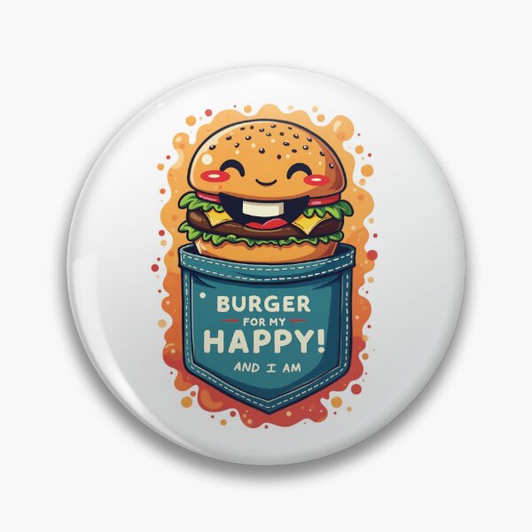 Item preview, There is burger in my pocket designed and sold by PaintedPixels01.