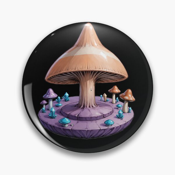 Item preview, Trippy Witchy crystal Magic Mushrooms Alter designed and sold by Arcane  Adorable.