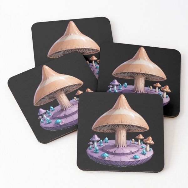 Item preview, Trippy Witchy crystal Magic Mushrooms Alter designed and sold by Arcane  Adorable.