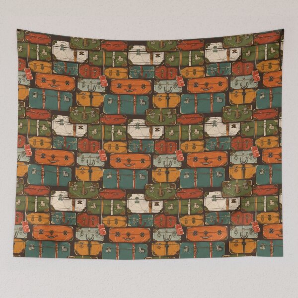 Item preview, Vintage Suitcases and Retro Travel designed and sold by digitalvintage.