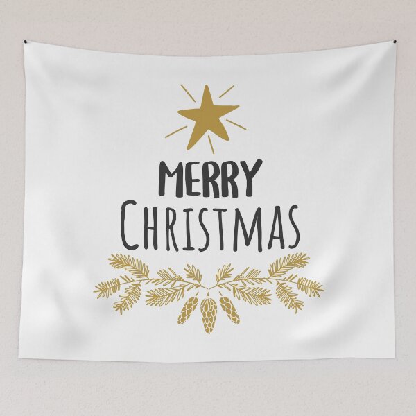 Item preview, Merry Christmas Gold Tree designed and sold by TropiCol Creations.