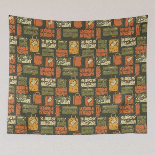 Item preview, Vintage Suitcases and Retro Travel designed and sold by digitalvintage.
