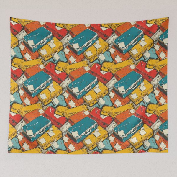 Item preview, Vintage Suitcases and Retro Travel designed and sold by digitalvintage.