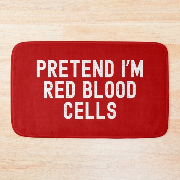 Item preview, Pretend I'm Red Blood Cells | Easy Halloween Costume | Lazy Halloween Costume | Blood Halloween Costume designed and sold by jadedscientist.