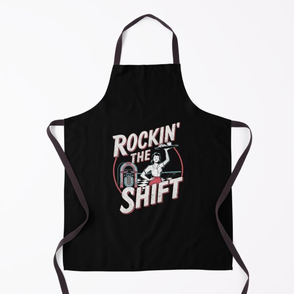 Item preview, Rockin' The Shift – Retro 1950s Waitress Diner T-Shirt designed and sold by AmorcitoDesigns.