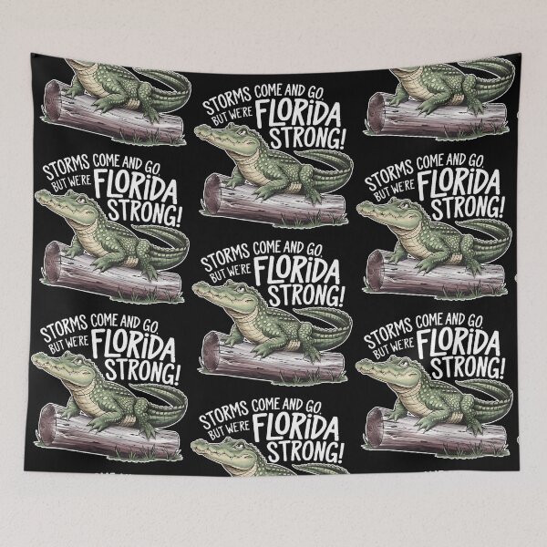 Item preview, Florida Strong Croc designed and sold by PlanetMarker.