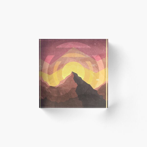 Item preview, Picos del atardecer designed and sold by LTDigital.