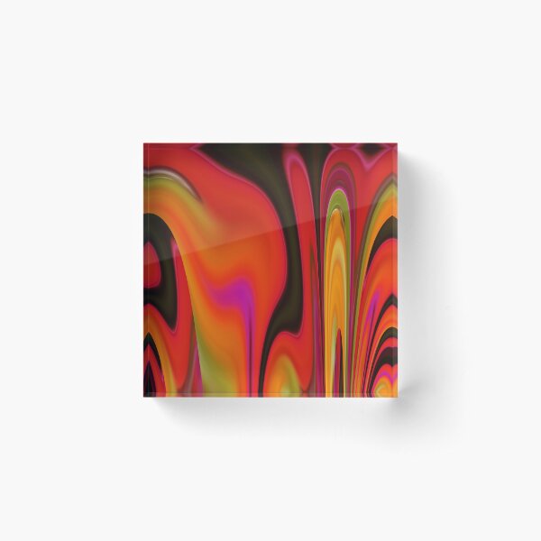 Colour Splash 2 by Adelaide Artist Avril Thomas Acrylic Block