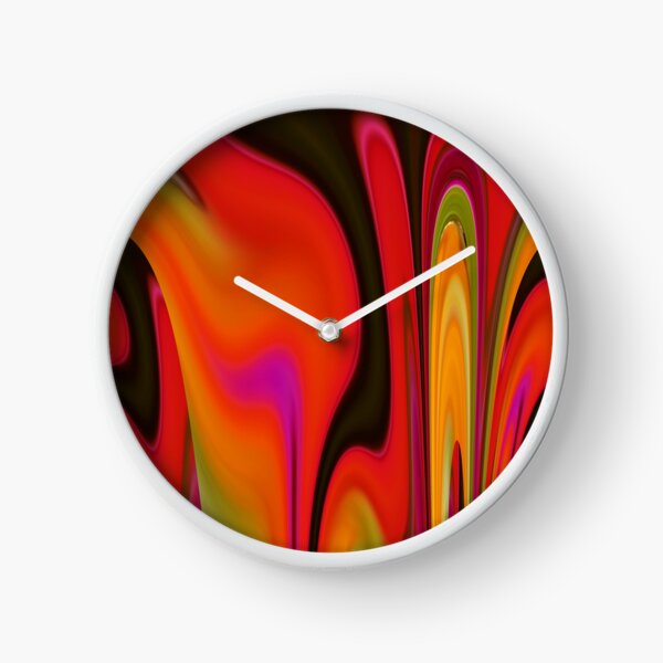 Colour Splash 2 by Adelaide Artist Avril Thomas Clock