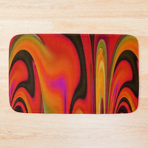 Colour Splash 2 by Adelaide Artist Avril Thomas Bath Mat