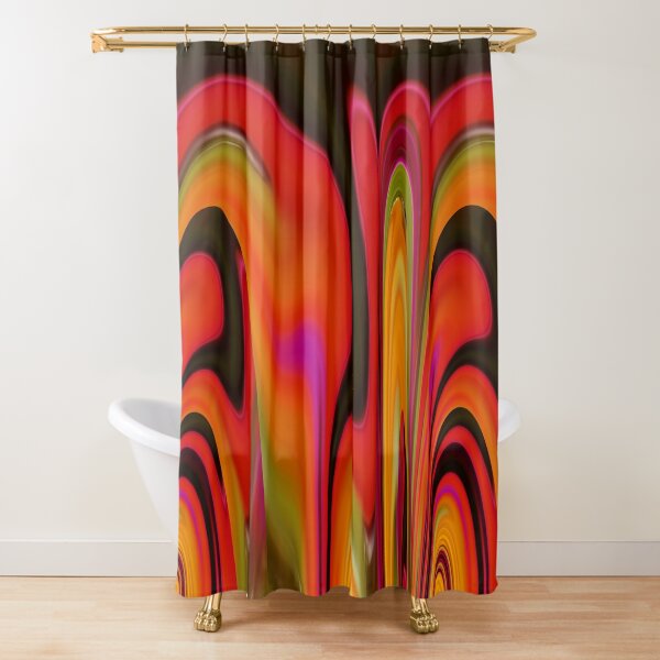 Colour Splash 2 by Adelaide Artist Avril Thomas Shower Curtain